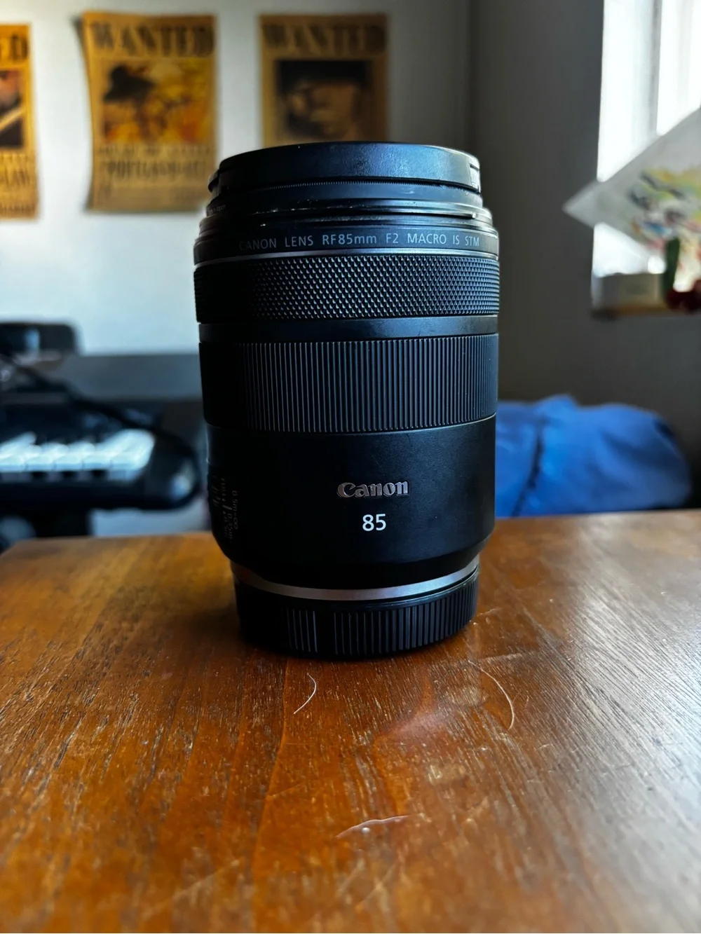 Canon 85mm RF f/2 Macro Lens - Black